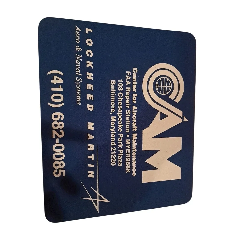 Lockheed Martin Aero And Navel Systems Mouse Pad